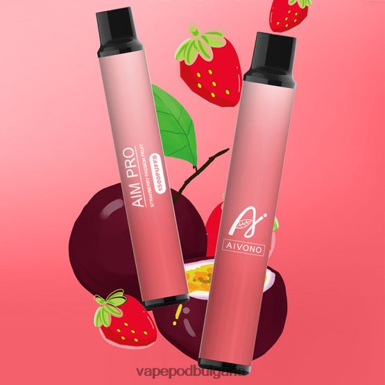 Vape Bg - ягода маракуя Aivono AIM PRO 1500 0V062R162