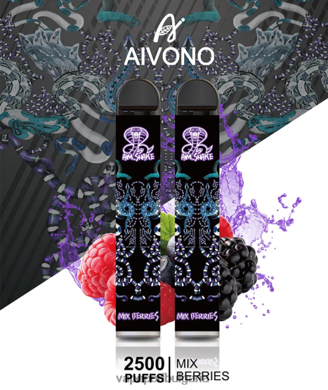 Vape Bg - смесете плодове Aivono AIM SNAKE 2500 0V062R312