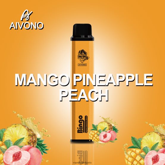 Vape Bulgaria - манго ананас праскова Aivono AIM BINGO 4000 0V062R136