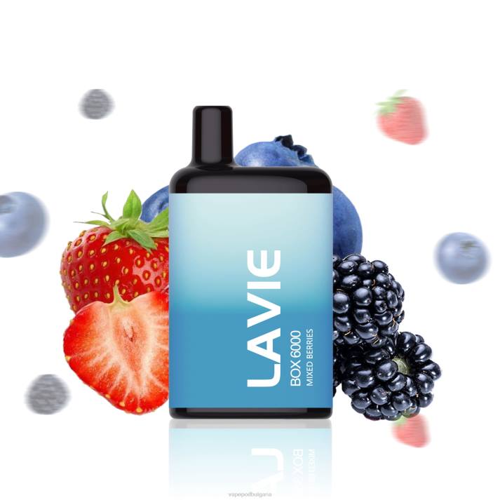 Vape Течности - смесени горски плодове BPRD203 LAVIE BOX 6000 впръсквания