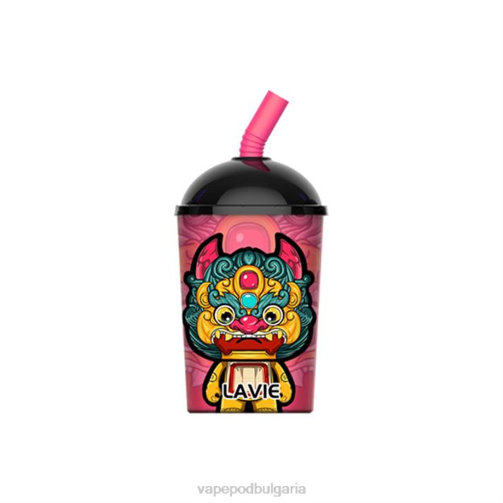 Vape Течности - манго ягодов лед BPRD266 LAVIE Max Cup 8000 впръсквания