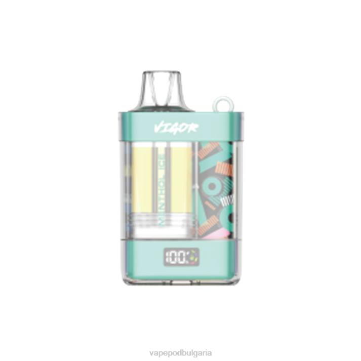 Vape Течности - ментолов лед BPRD2 LAVIE VIGOR 15000 впръсквания