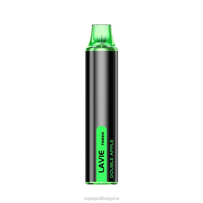 Vape Bg - двойна ябълка BPRD129 LAVIE Torch 6000 впръсквания