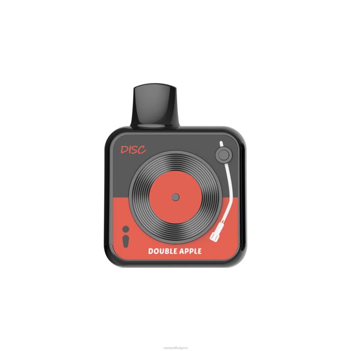 Vape Bg - двойна ябълка BPRD153 LAVIE DISC 10 000 впръсквания