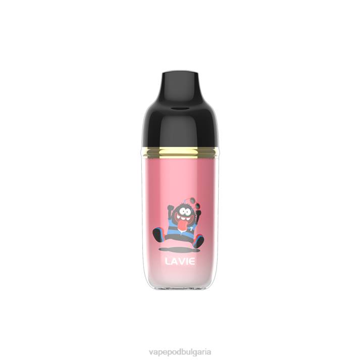 Vape Bg - сок от праскови BPRD246 LAVIE Monster 6000 впръсквания