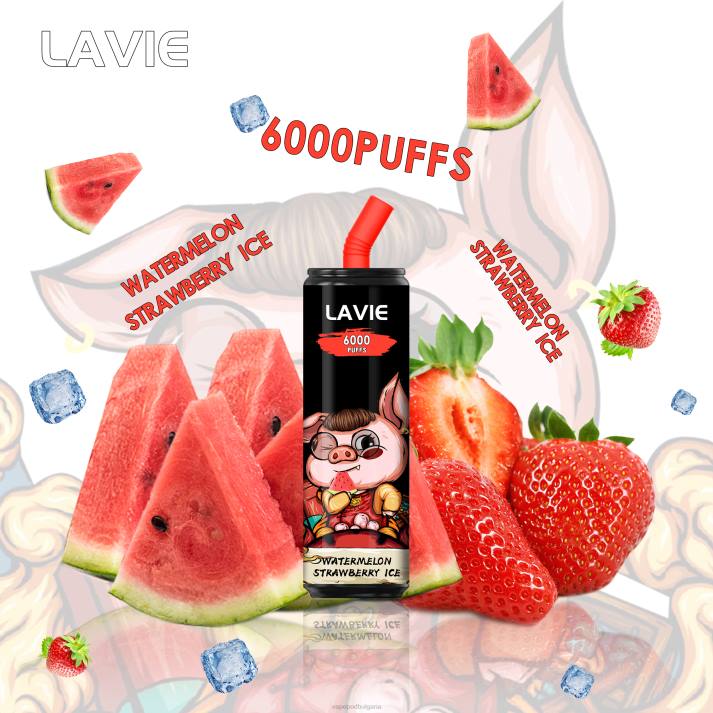 Vape Bg - диня ягодов лед BPRD267 LAVIE Coke BAR 6000 впръсквания