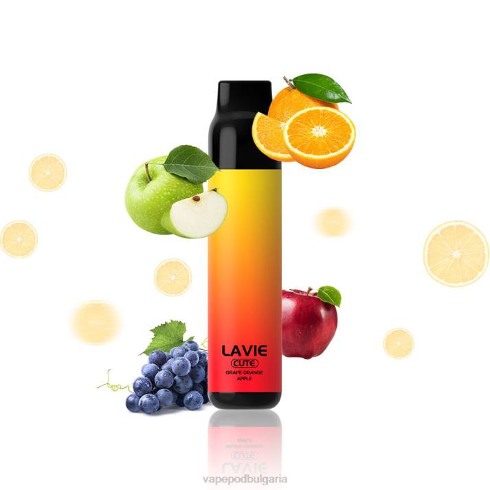 Vape Bg - грозде портокал ябълка BPRD288 LAVIE BAR 3000 впръсквания