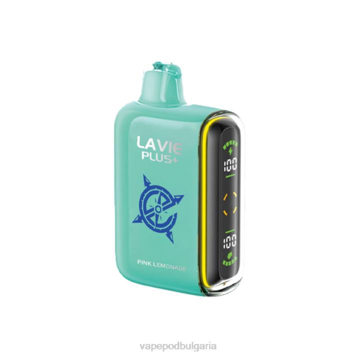 Vape Bg - розова лимонада BPRD93 LAVIE PLUS 15000 впръсквания