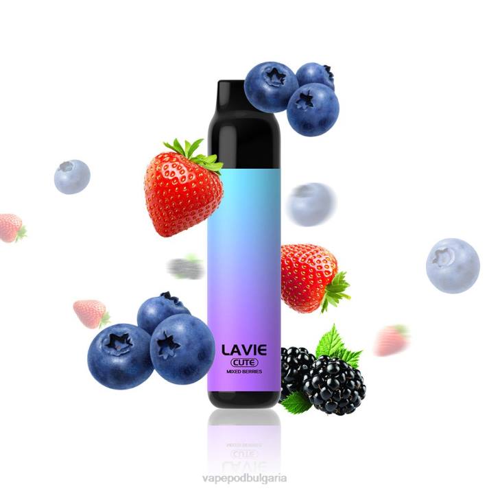 Vape Bulgaria - смесени горски плодове BPRD289 LAVIE BAR 3000 впръсквания