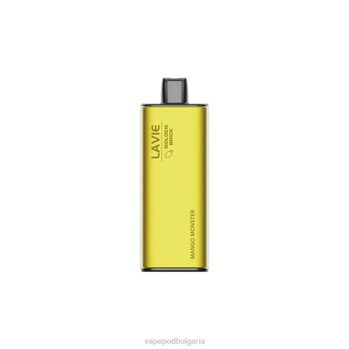 Vape Bulgaria - манго чудовище BPRD61 LAVIE GOLDEN BRICK 10 000 впръсквания