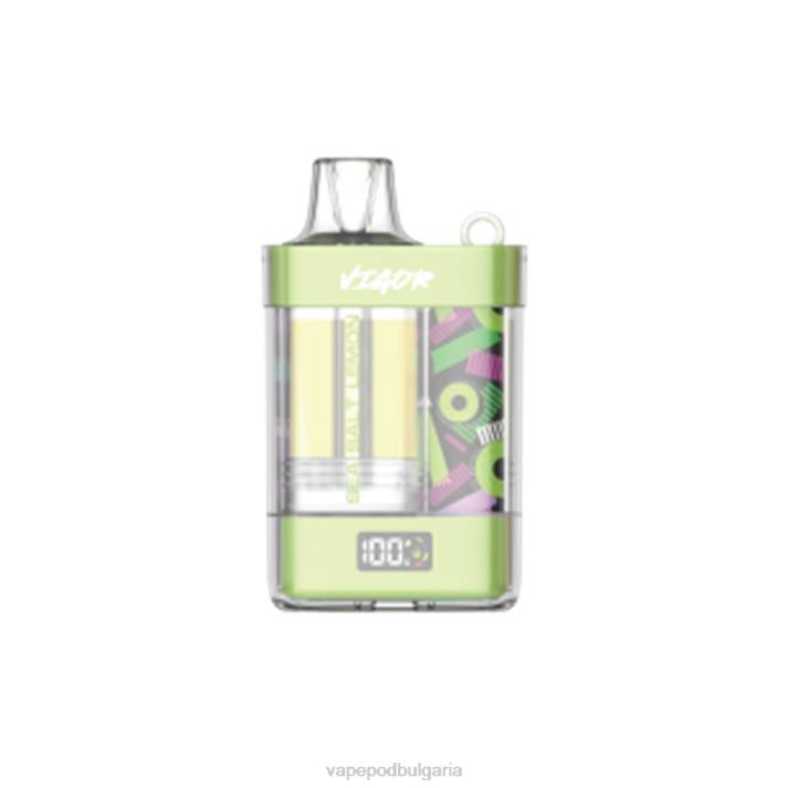 Vape Bulgaria - морска сол лимон BPRD7 LAVIE VIGOR 15000 впръсквания