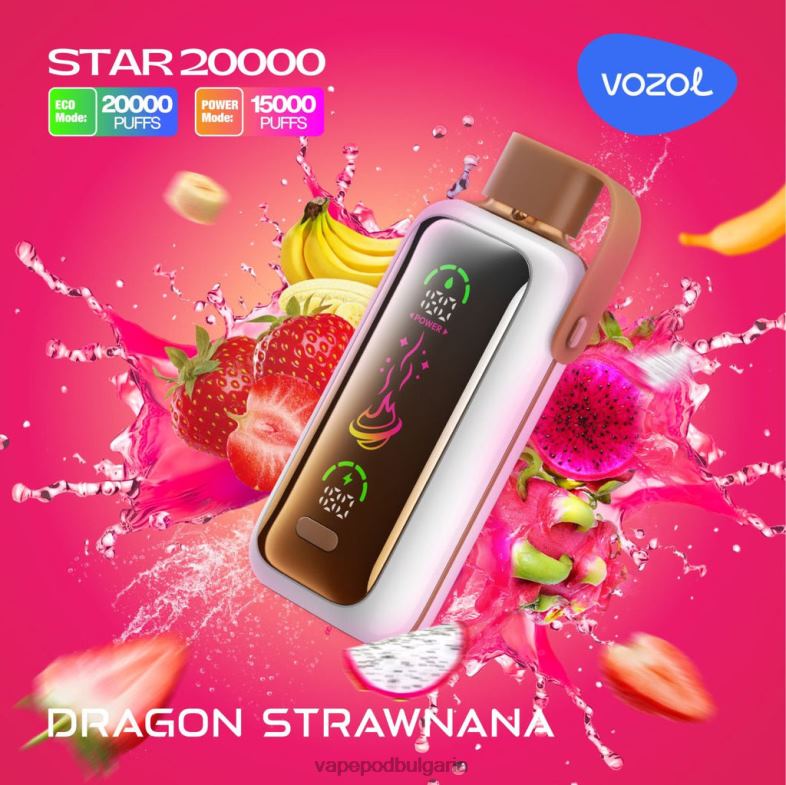 Vape Течности - дракон стравнана VOZOL STAR 20 000 Z0HHD8